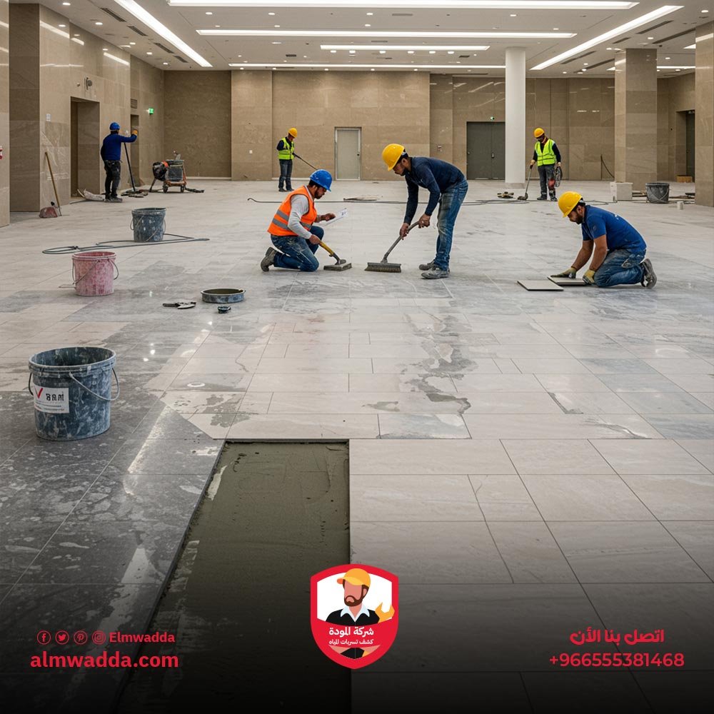 خطوات ترميم الأرضيات
