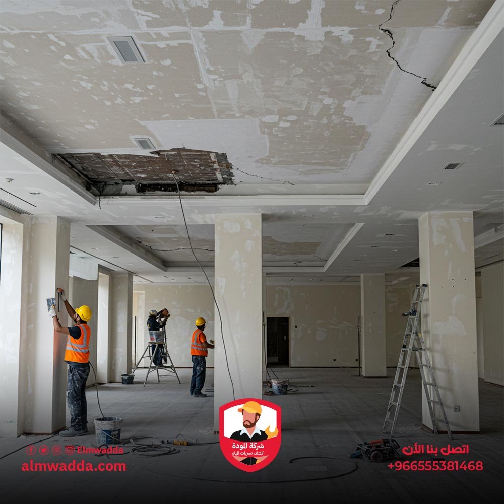 عمليات ترميم الأسقف