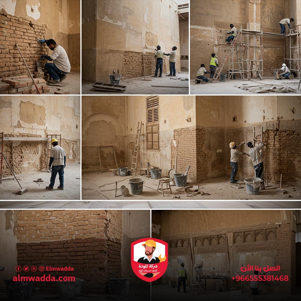 مراحل ترميم المباني القديمة