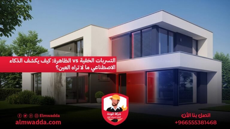 التسربات الخفية vs الظاهرة كيف يكشف الذكاء الاصطناعي ما لا تراه العين؟