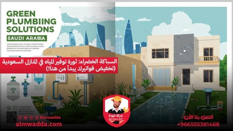 السباكة الخضراء ثورة توفير المياه في المنازل السعودية (تخفيض فواتيرك يبدأ من هنا!)