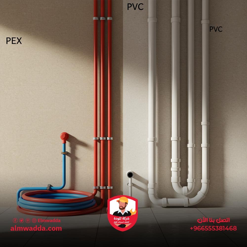 المواسير البلاستيكية في الرياض لماذا PEX وPVC؟