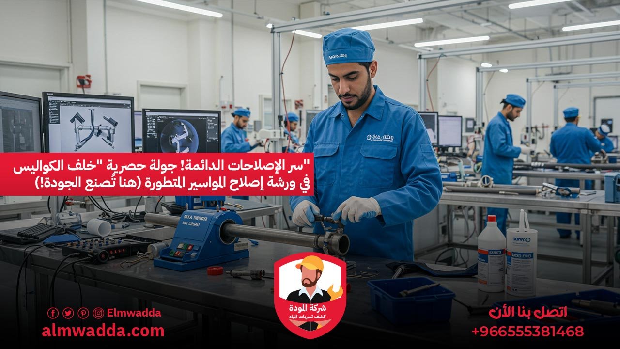 سر الإصلاحات الدائمة! جولة حصرية خلف الكواليس في ورشة إصلاح المواسير المتطورة (هنا تُصنع الجودة!)