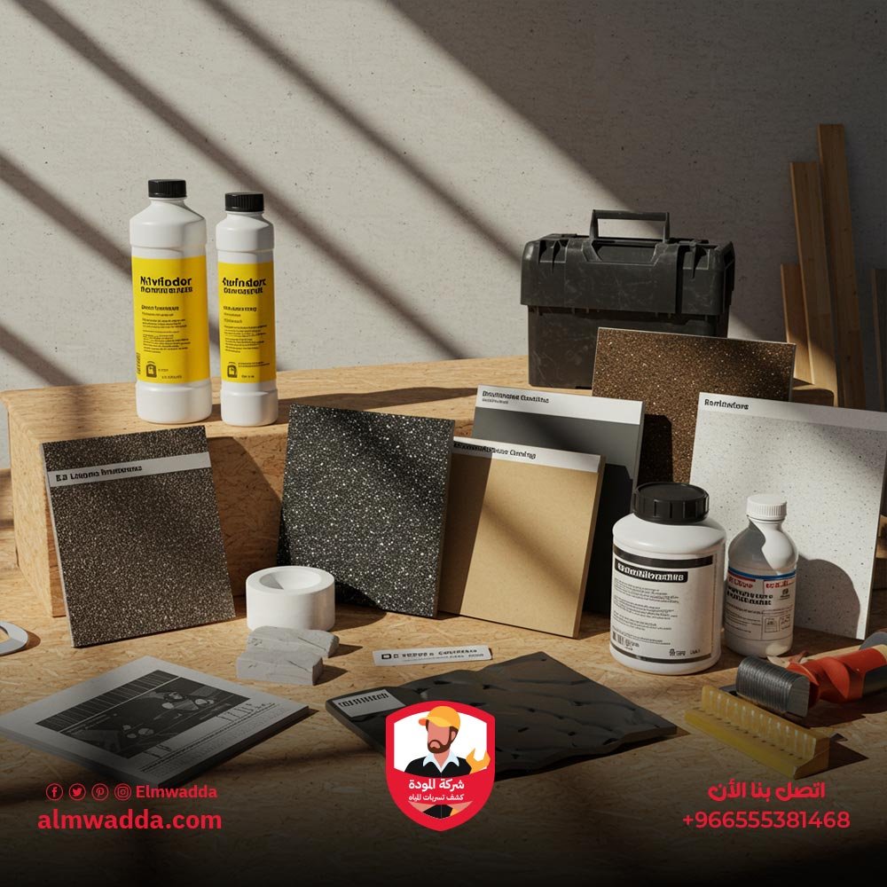 أنواع مواد العزل المائي المستخدمة