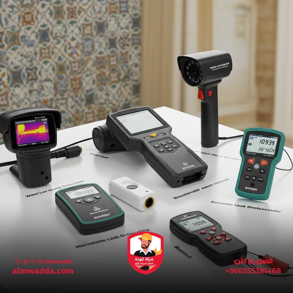 أهم أنواع أجهزة كشف التسربات المستخدمة في الرياض