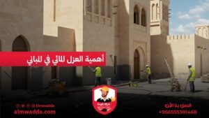أهمية العزل المائي في المباني