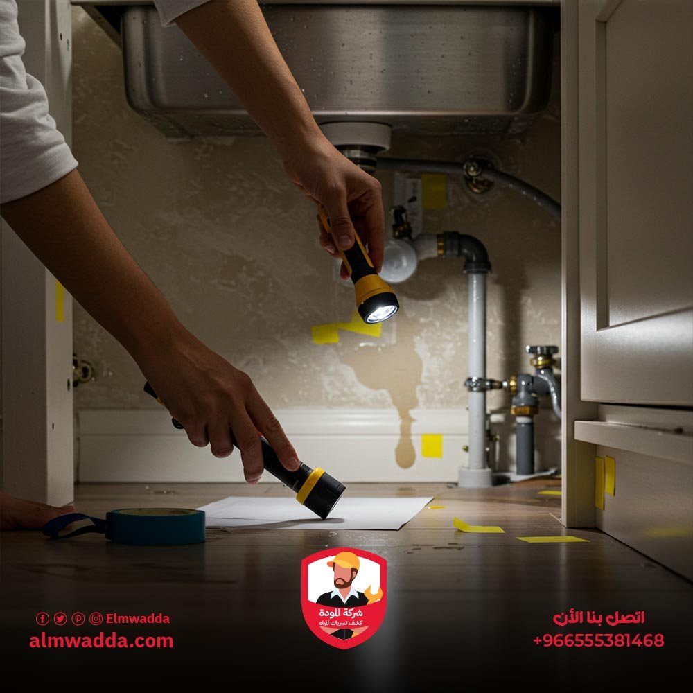 استخدام أدوات منزلية بسيطة للكشف