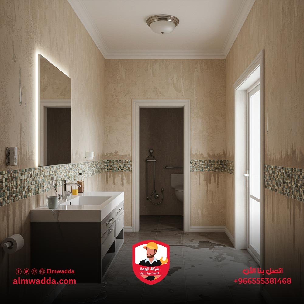 العلامات الأولية لتسربات المياه المنزلية