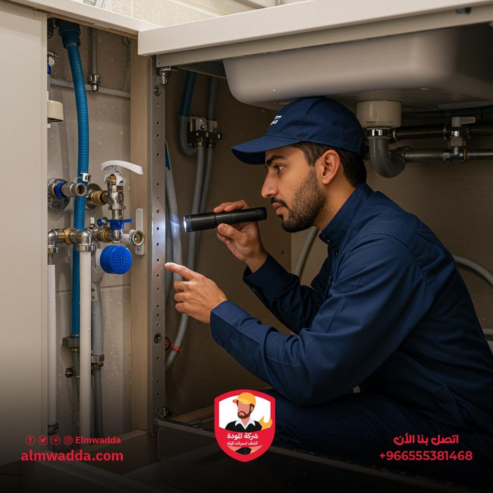 الفحص البصري الدوري لاكتشاف التسربات
