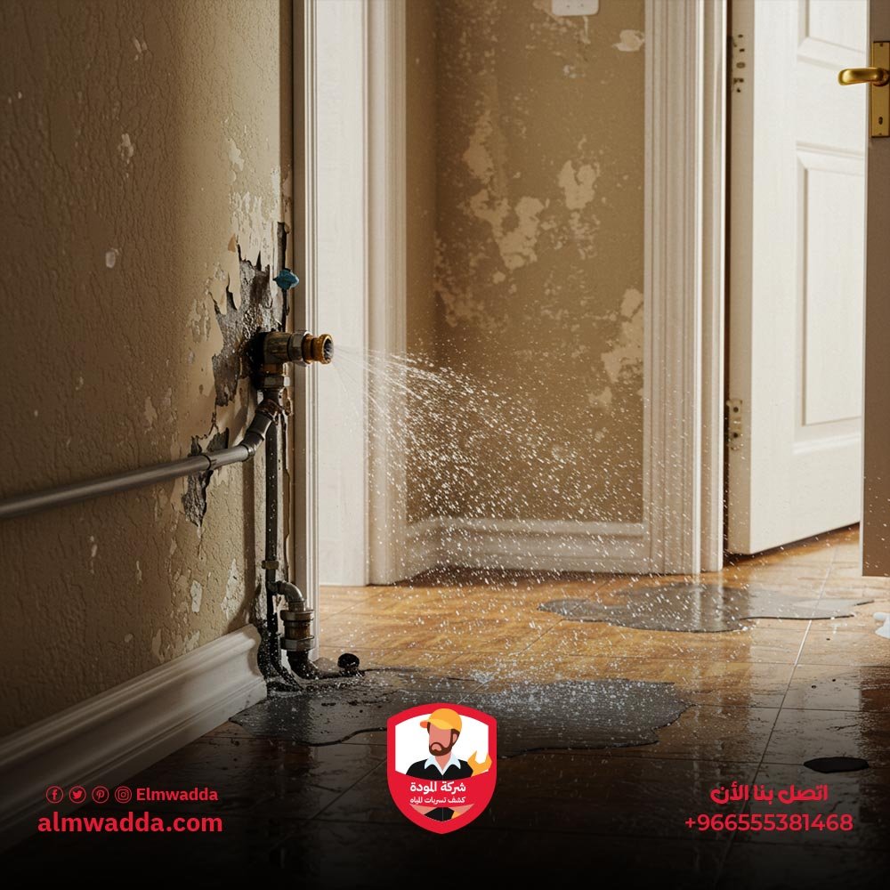 تعريف تسربات المياه الظاهرة وخصائصها