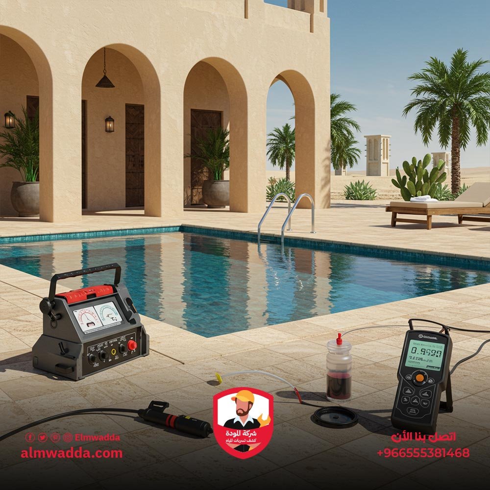 طرق الكشف عن تسربات مياه المسابح