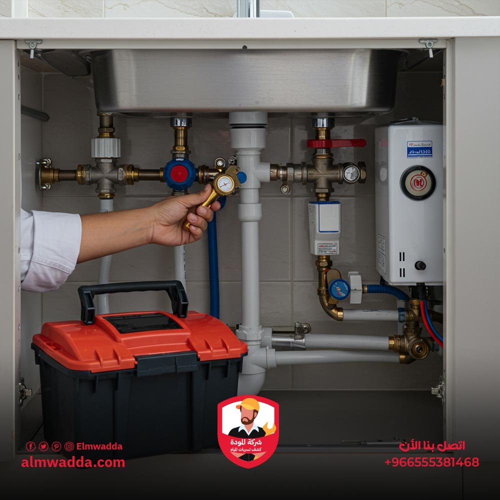 فحص دوري لأنظمة المياه في المنزل