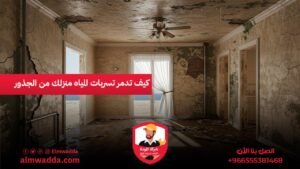 كيف تدمر تسربات المياه منزلك من الجذور