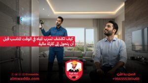 كيف تكتشف تسرب المياه في الوقت المناسب قبل أن يتحول إلى كارثة مالية