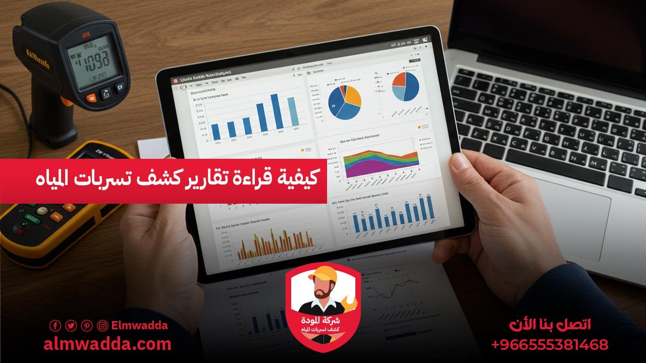 كيفية قراءة تقارير كشف تسربات المياه