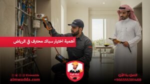 أهمية اختيار سباك محترف في الرياض