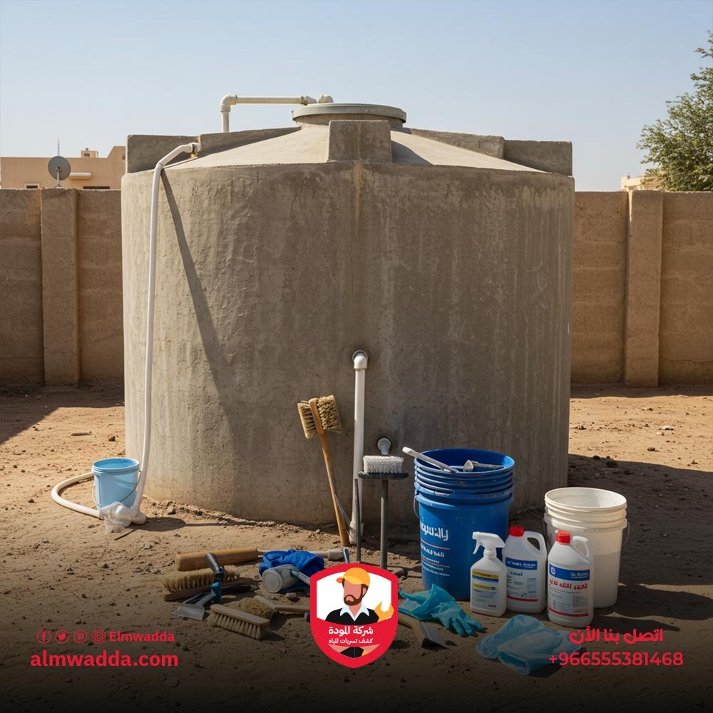 الأدوات والمواد اللازمة للتنظيف