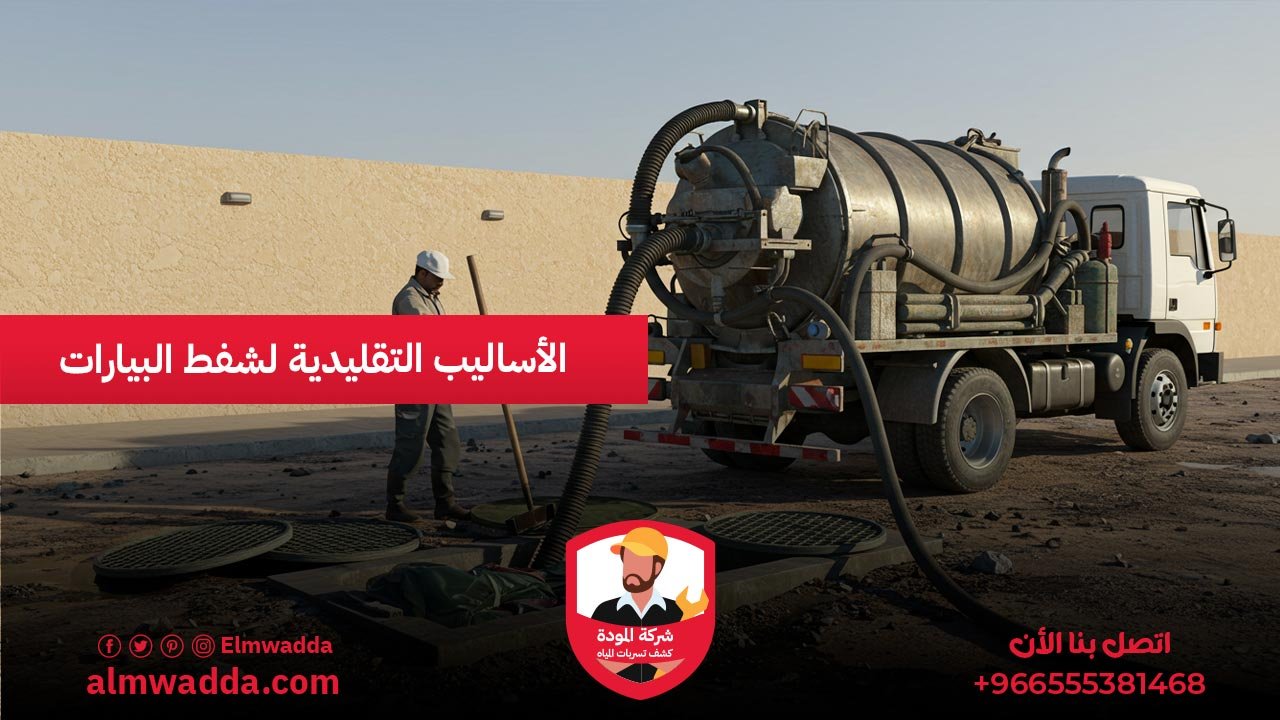 الأساليب التقليدية لشفط البيارات