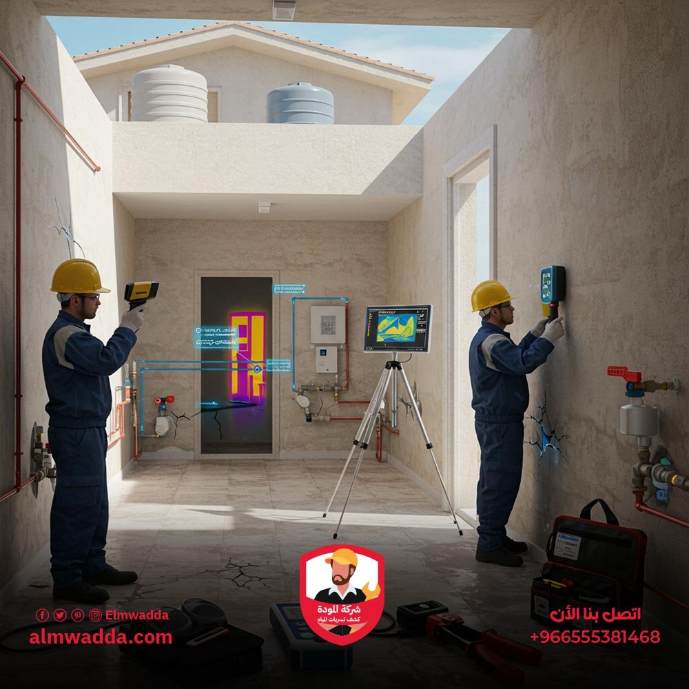 التقنيات الحديثة لكشف التسربات المخفية