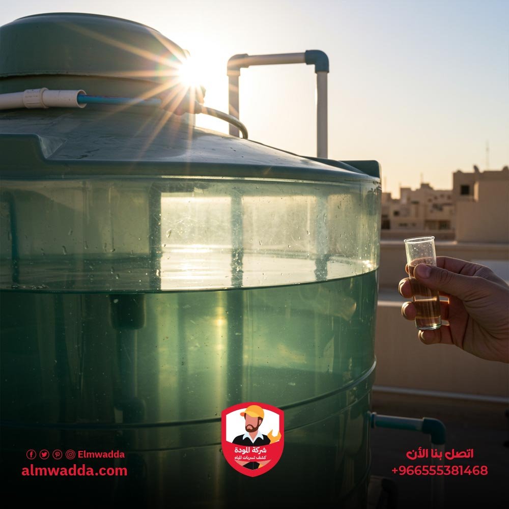 تأثير الحرارة على جودة المياه المخزنة