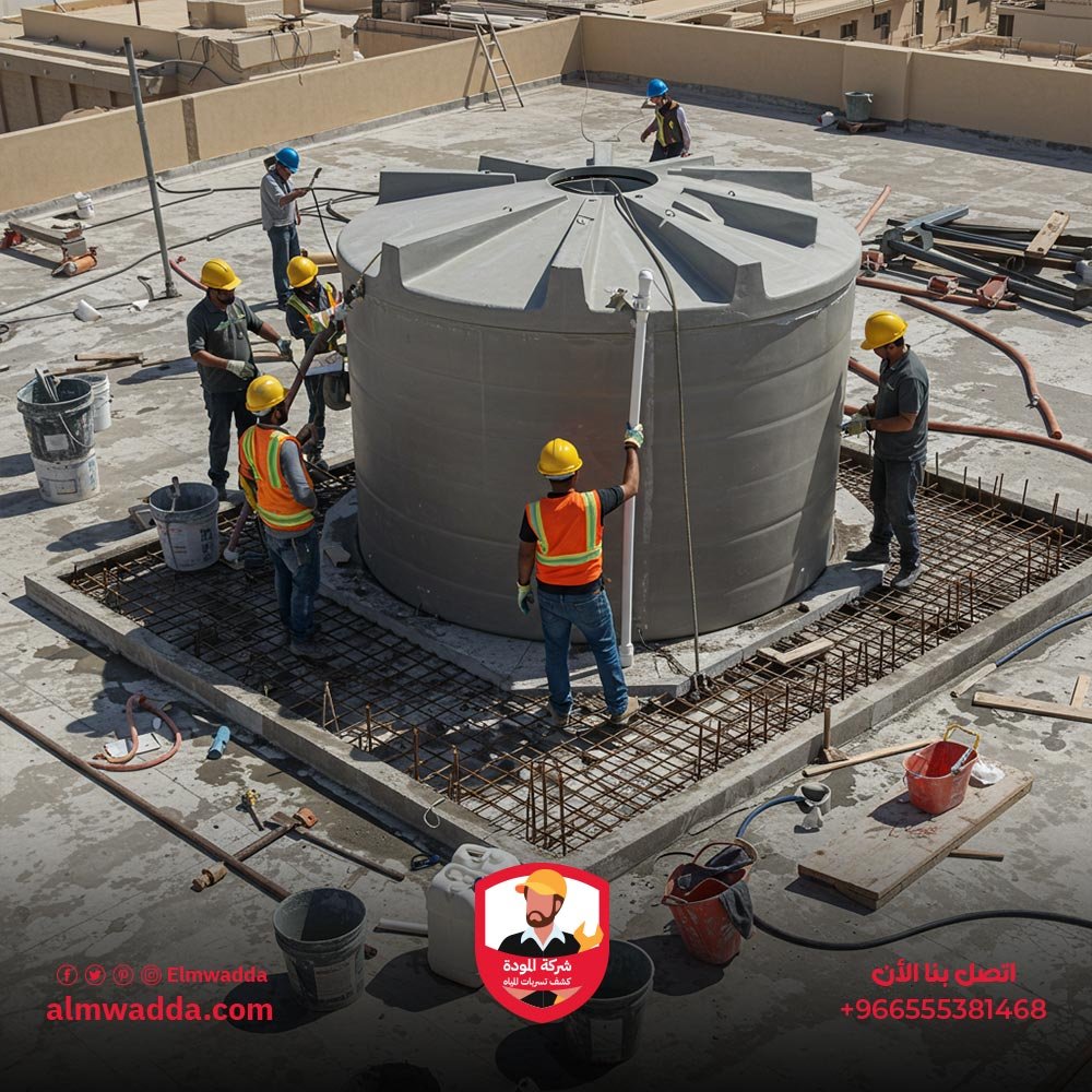 خطوات تنفيذ الخزان العلوي خطوة بخطوة
