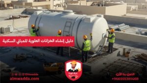 دليل إنشاء الخزانات العلوية للمباني السكنية