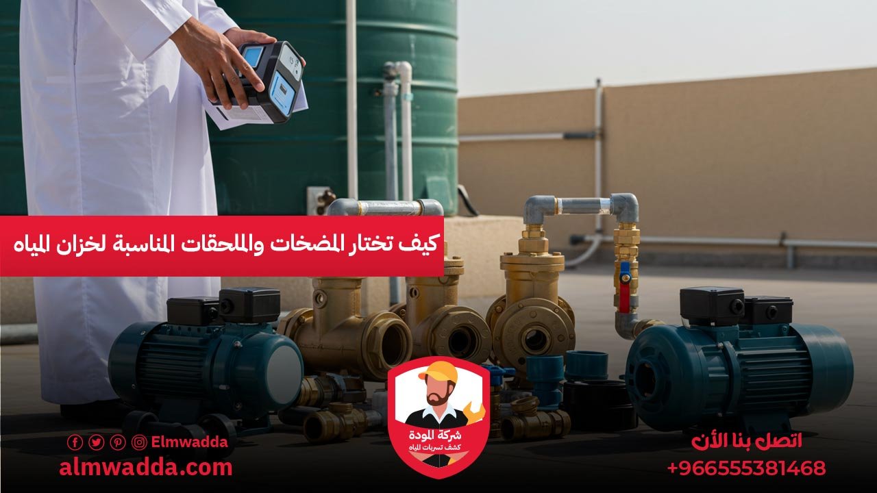 كيف تختار المضخات والملحقات المناسبة لخزان المياه