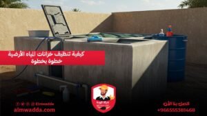 كيفية تنظيف خزانات المياه الأرضية خطوة بخطوة