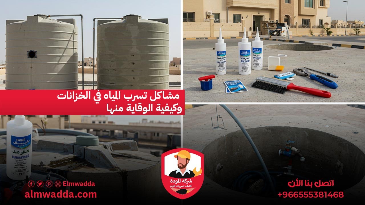 مشاكل تسرب المياه في الخزانات وكيفية الوقاية منها