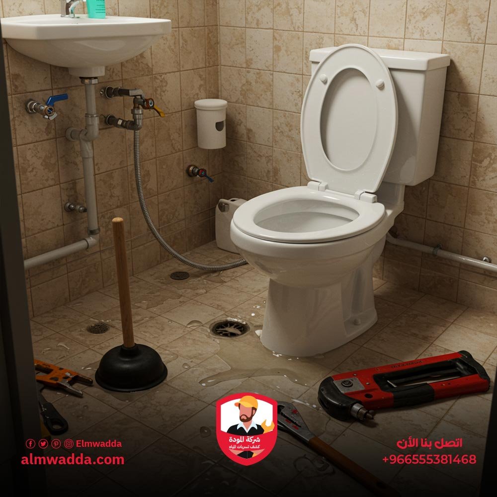 أعطال المراحيض والمجاري الطارئة