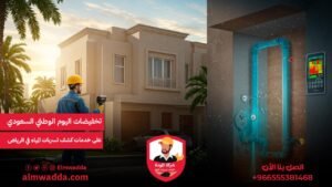 تخفيضات اليوم الوطني السعودي على خدمات كشف تسربات المياه في الرياض