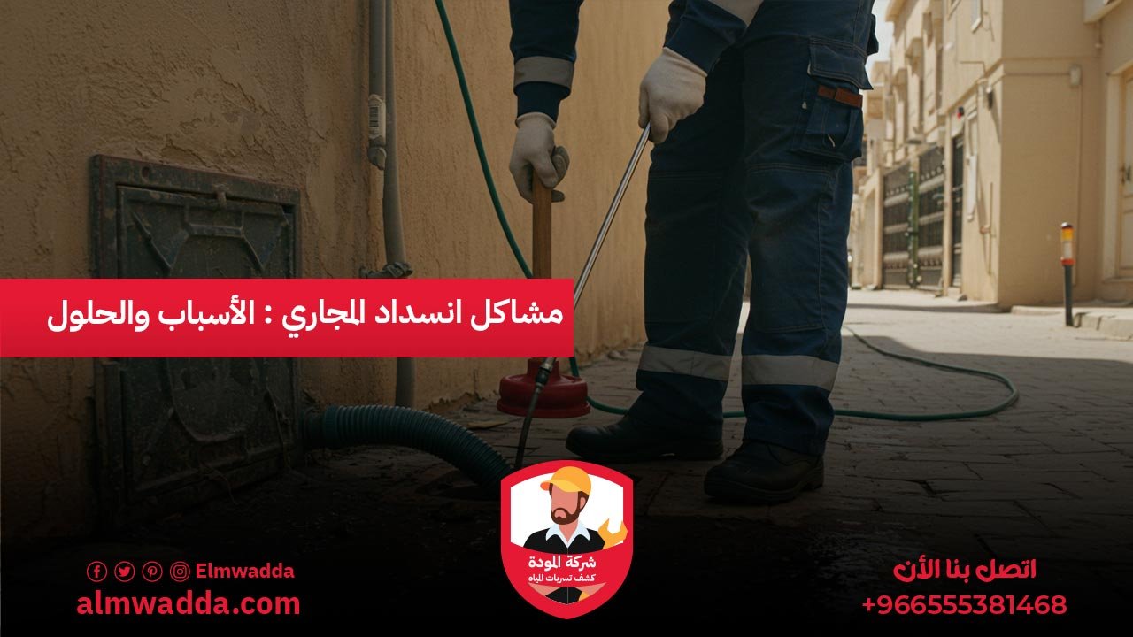 مشاكل انسداد المجاري الأسباب والحلول